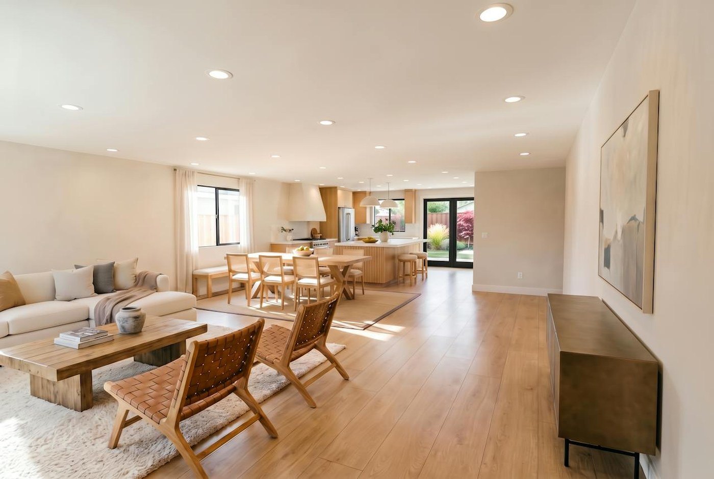 23205 Ladeene Ave, Living and dining, artist's rendering